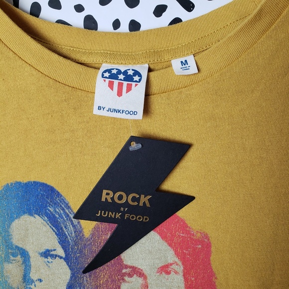 Pink Floyd Junk Food Mustard T-Shirt - Picture 8 of 8